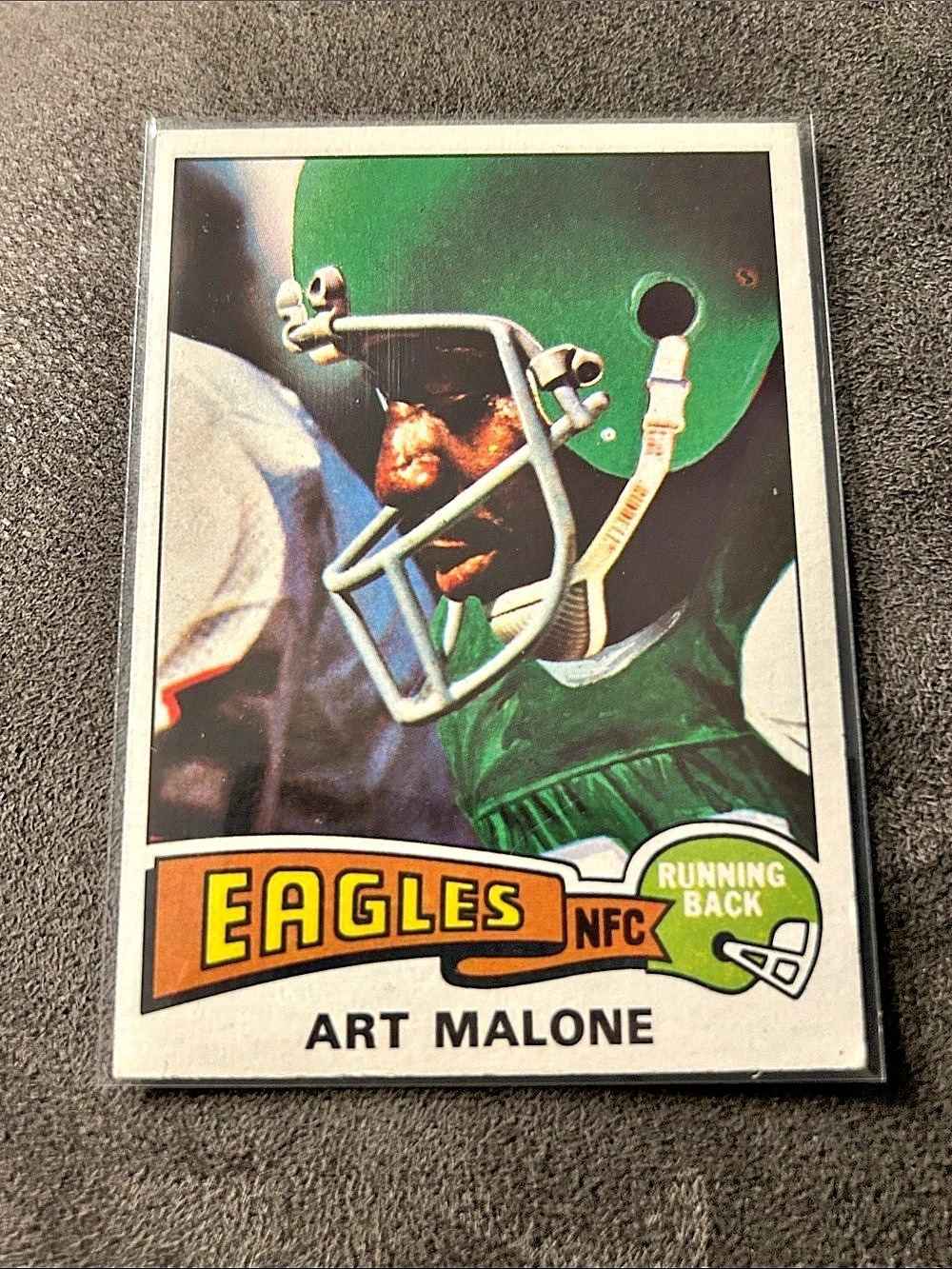 Art Malone 1975 Topps Card #249 Philadelphia Eagles